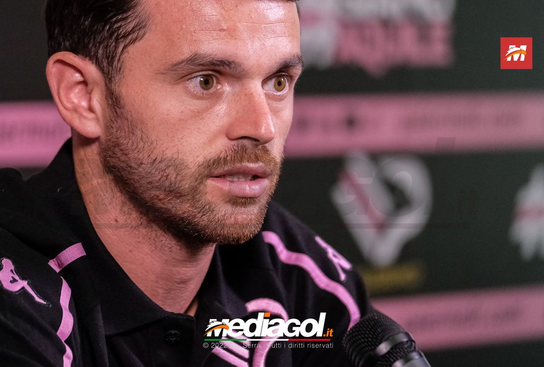 FOTO RITIRO PALERMO, Matteo Brunori in conferenza stampa (Gallery) - immagine 28