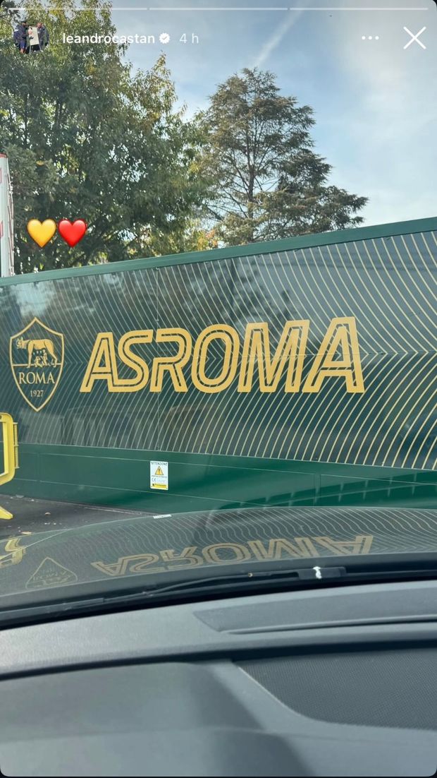 Castan di nuovo a Trigoria: accoglienza speciale e omaggio da Pellegrini – FOTO- immagine 2