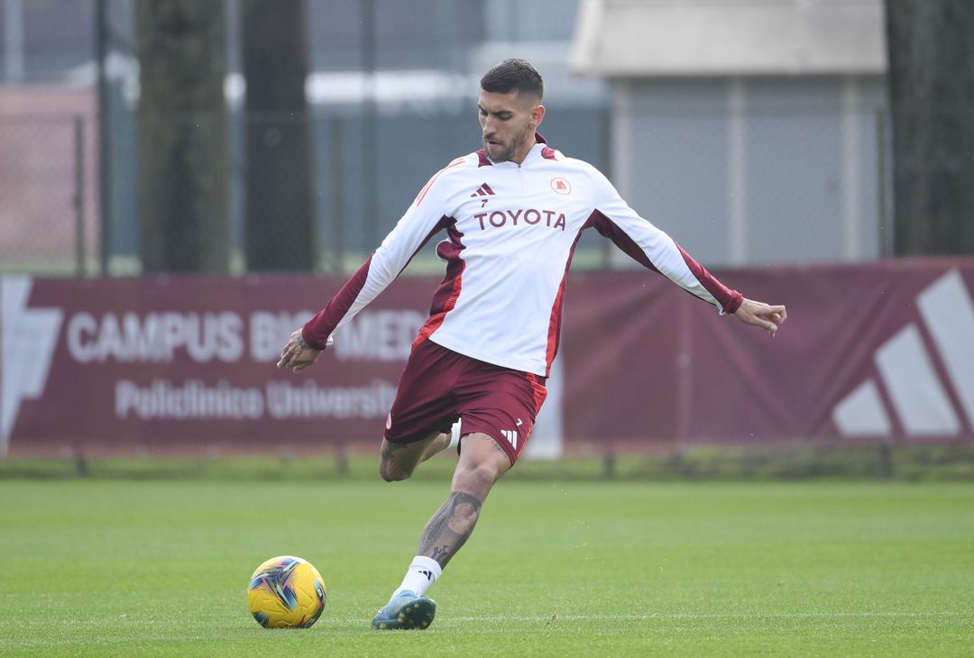 Trigoria, la seduta di allenamento dopo la sconfitta con l’Atalanta – FOTO GALLERY - immagine 8