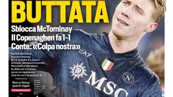 Prime pagine giornali sportivi oggi: il Napoli sui media