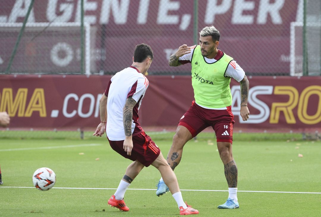 Roma, l’allenamento di oggi in vista dell’Athletic Bilbao – FOTO GALLERY - immagine 14