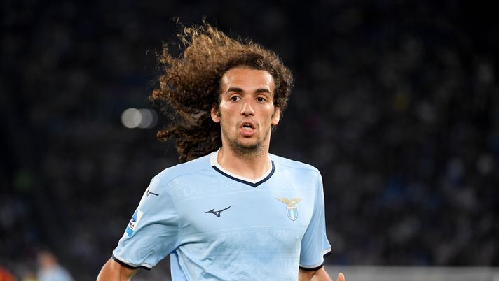 ROME, ITALY - MAY 25: Matteo Guendouzi of SS Lazio during the Serie A match between Lazio and Lecce at Stadio Olimpico on May 25, 2025 in Rome, Italy. (Photo by Marco Rosi - SS Lazio/Getty Images) Guendouzi