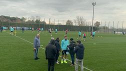 Lazio, i tifosi acclamano Immobile! Sciarpa per Ciro – VIDEO