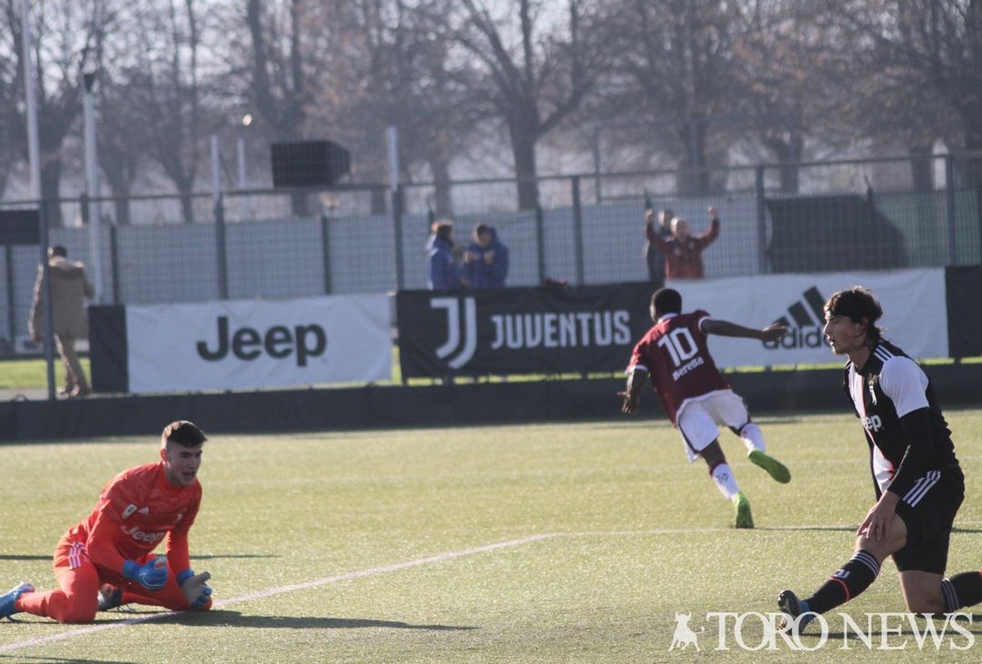 Esultanza Freddi Greco Torino Primavera