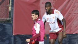 Roma, l’allenamento in vista del Lecce: c’è Ndicka. Ancora out Celik