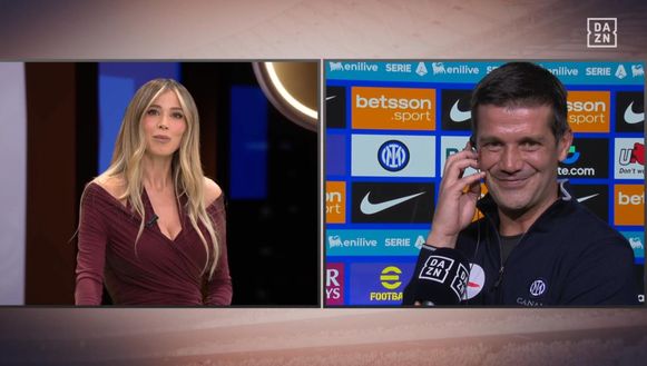 Chivu non gradisce la domanda di Diletta Leotta: “Non posso? No, lei mi ha chiesto…”- immagine 2