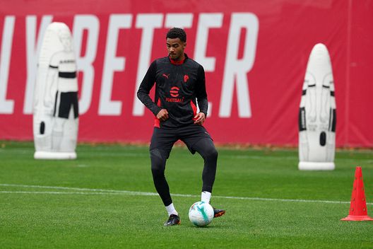 David Odogu (Photo by Giuseppe Cottini/AC Milan via Getty Images) Milanello