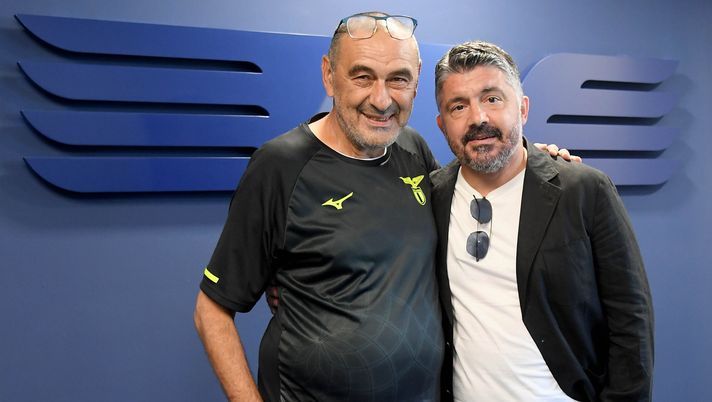 Maurizio Sarri e Gattuso