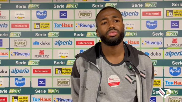 VIDEO SudTirol-Palermo, Mignani e Diakitè in mixed zone dopo il successo del “Druso” SudTirol Palermo