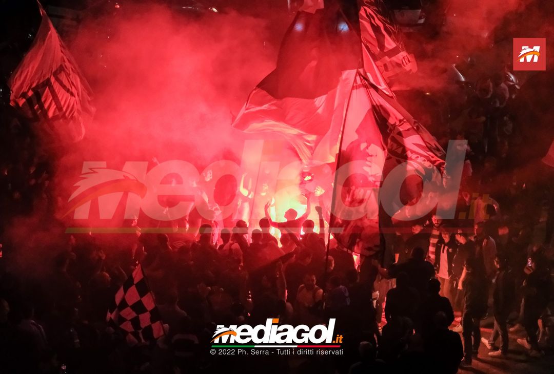 FOTO PALERMO, cori e fumogeni al Barbera: festa per i 122 anni del club (LA GALLERY) - immagine 47