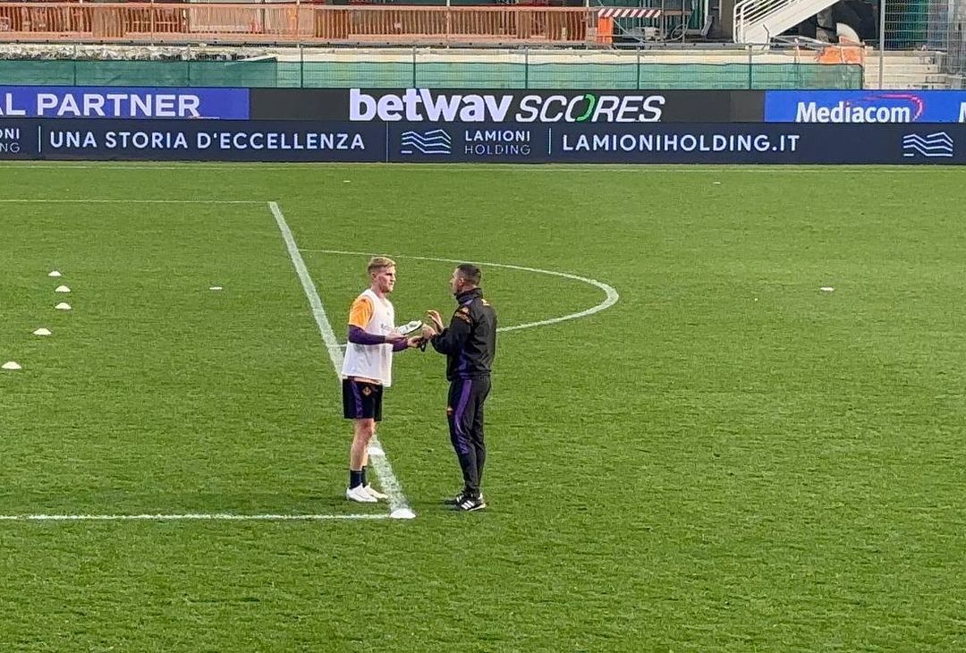 FOTO VN – Primo allenamento viola per Valentini- immagine 1