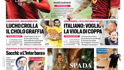 EDICOLA CDS – Sacchi ci va giù pesante: “L’Inter bara”. Il club non ha reagito