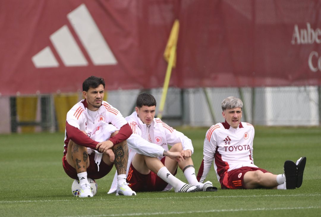 Getty Images Trigoria, la ripresa dopo il pareggio contro la Lazio – FOTO GALLERY - immagine 22