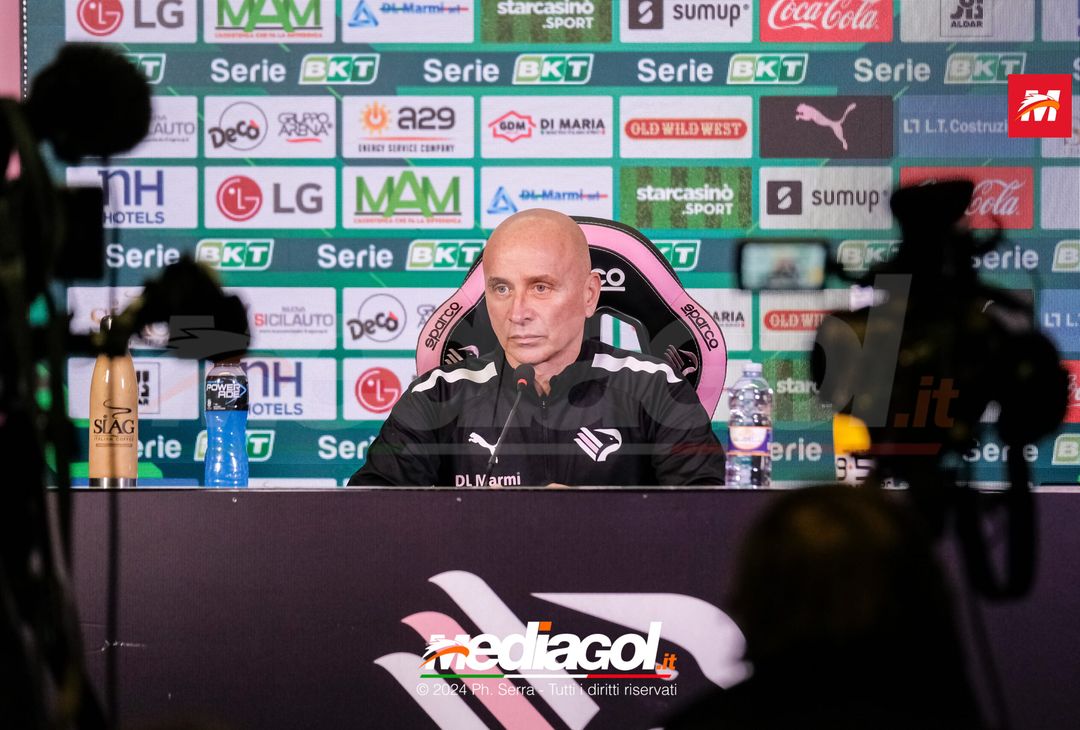 FOTO PALERMO, verso il Cittadella: la conferenza stampa di mister Corini (GALLERY) - immagine 8
