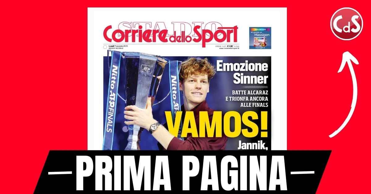 Prima pagina Corriere dello Sport: “Italia fischiata: 1 4 con la Norvegia. Mondiale ai playoff” Prima pagina Corriere dello Sport: “Italia fischiata: 1 4 con la Norvegia. Mondiale ai playoff”