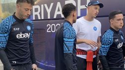 Ngonge si è già ambientato al Napoli: è subito vittima di uno scherzo di Rrahmani