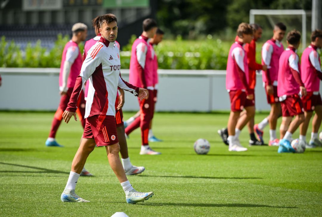 Ritiro Roma, ultimo allenamento in terra inglese: domani l’Everton – FOTO GALLERY - immagine 50