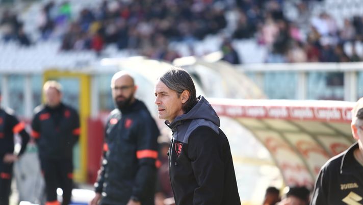 Filippo Inzaghi manager of Us Salernitana during the match between Torino Fc and Us Salernitana as part of Italian Serie A, football match at Stadio Olimpico Grande Torino, Turin. Photo Nderim Kaceli. Torino-Salernitana 0-0, Filippo Inzaghi: “Ci prendiamo questo punto” - immagine 1