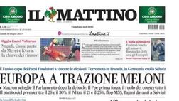 PRIMA PAGINA IL MATTINO OGGI: “Conte parte da Meret e Kvara: la chiave dei rinnovi”
