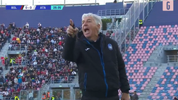 VIDEO Bologna-Atalanta, furia Gasperini con arbitro e quarto uomo: “Faccia di m…”