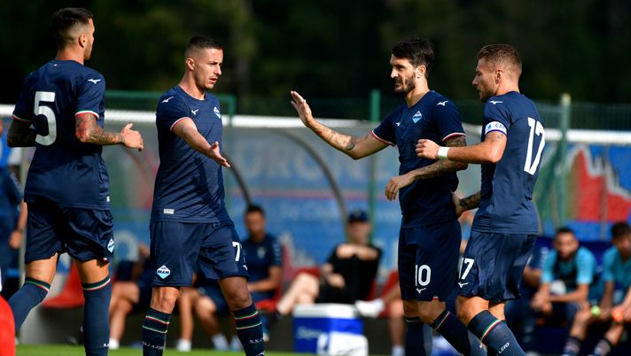 Vecino, Marusic, Luis Alberto e Immobile Vecino, Marusic, Luis Alberto e Immobile