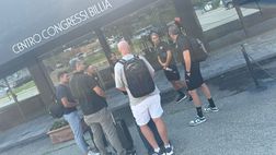 VIDEO Palermo, l’arrivo di Inzaghi e del suo staff al ritiro