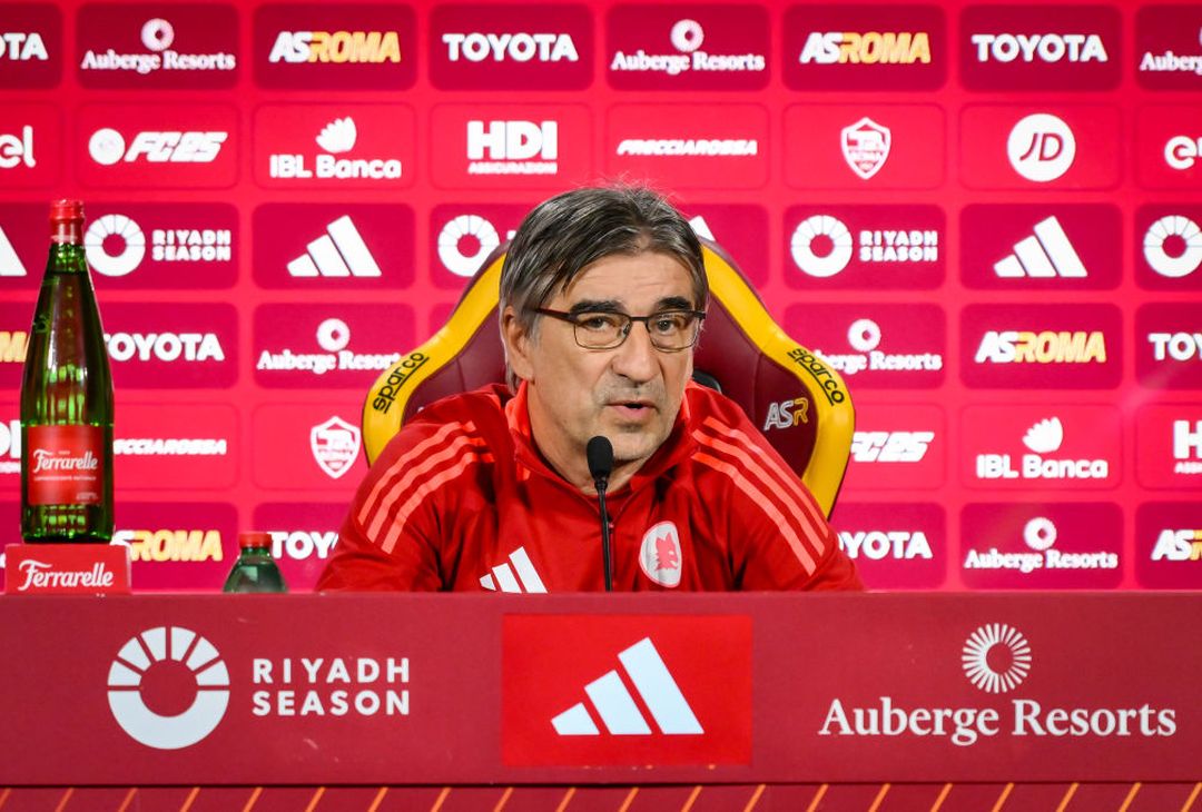 Roma, la prima conferenza stampa del nuovo allenatore Ivan Juric – FOTO GALLERY - immagine 11