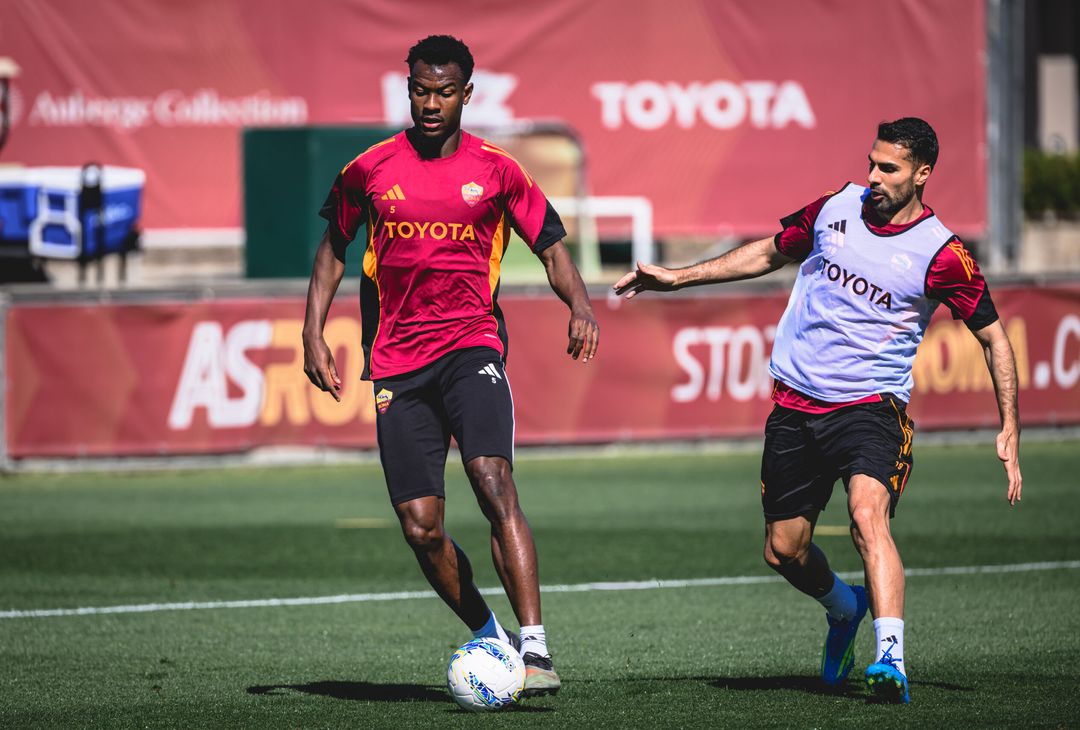 Roma, l’allenamento a Trigoria a tre giorni dal Pisa – FOTO GALLERY - immagine 15