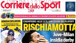PRIMA PAGINA CORRIERE DELLO SPORT OGGI: “Napoli, Comuzzo a oltranza”