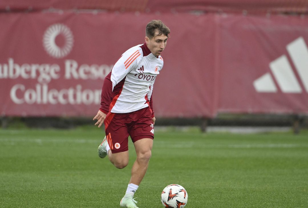 Trigoria, l’allenamento a due giorni dall’Az Alkmaar – FOTO GALLERY - immagine 34