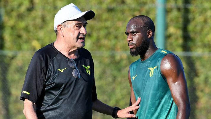 Maurizio Sarri e Dia