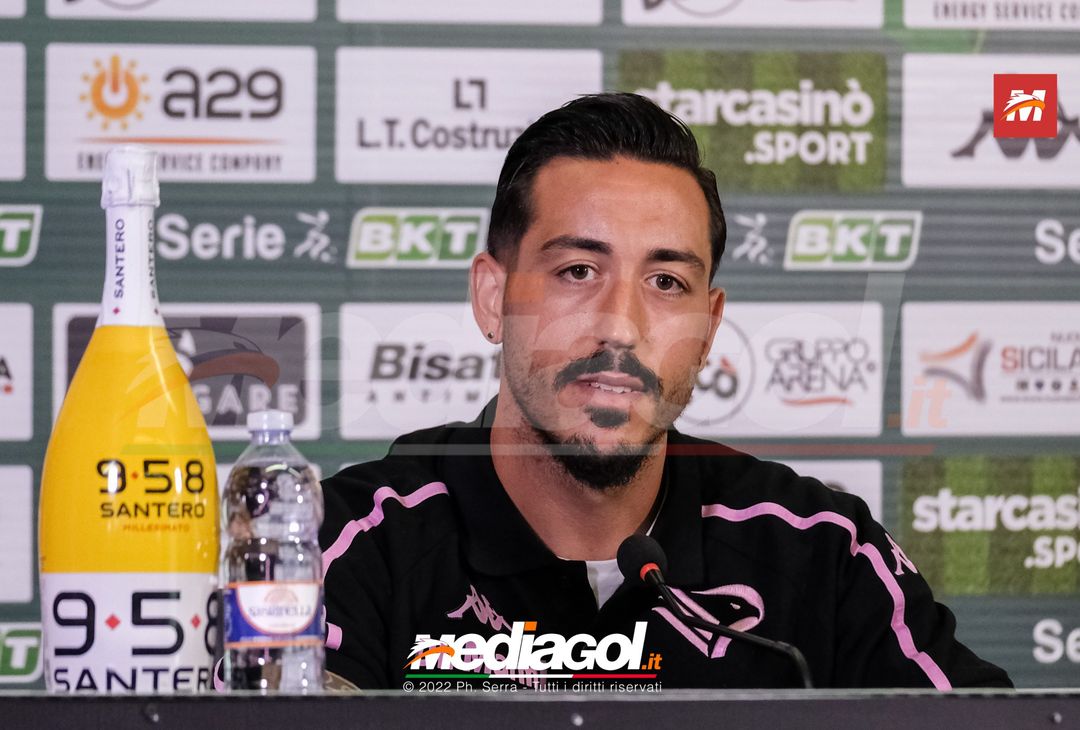 FOTO PALERMO, Francesco Di Mariano presentato in conferenza stampa (Gallery) - immagine 24