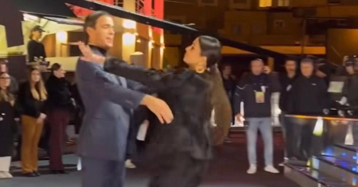 VIDEO / Sanremo, Federica Nargi e Alessandro Matri protagonisti al Dopo Festival di Cattelan