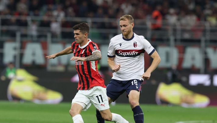 Pulisic Pobega Milan-Bologna 3-1 Serie A 2024-2025