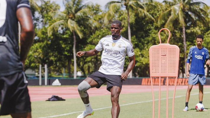 FOTO – Richardson a lezione da Pogba: i due si allenano insieme Richardson