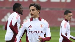 Roma, meno due giorni dal Napoli: Dybala parzialmente in gruppo – FOTO GALLERY