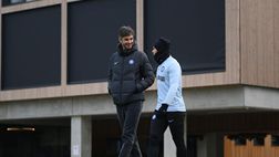 Ranocchia ad Appiano durante l’allenamento dell’Inter