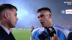 Lautaro: “Campo difficile, abbiamo fatto una grande partita. Pensiamo al futuro”