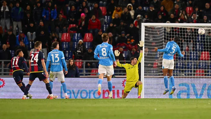 Tristezza nello spogliatoio per il Napoli