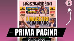 Prima pagina Gazzetta dello Sport: Milan, Pulisic e Gimenez contro i ‘giganti’