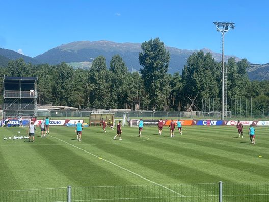 L’allenamento mattutino a Prato allo Stelvio: Zapata aumenta i carichi - immagine 3