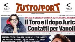 LA PRIMA PAGINA di TUTTOSPORT: “Il sorpasso di Yildiz”