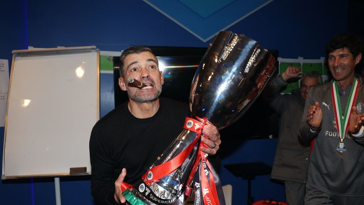 Sergio Conceicao AC Milan derby Inter-Milan 2-3 Supercoppa Italiana