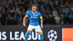 Napoli, Lobotka si ferma in allenamento: a rischio la sfida contro il Torino