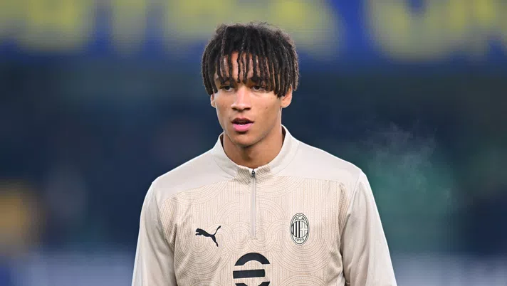 Kevin Zeroli AC Milan Verona-Milan 0-1 Serie A 2024-2025