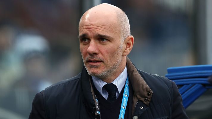 COMO, ITALY - JANUARY 25: Atalant BC CEO Luca Percassi looks on before the Serie A match between Como 1907 and Atalanta BC at Stadio G. Sinigaglia on January 25, 2025 in Como, Italy. (Photo by Marco Luzzani/Getty Images) Atalanta-Milan, Percassi: “Dobbiamo continuare a migliorare e stasera sarà molto difficile” - immagine 1