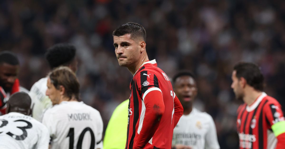 Real Madrid Milan, Morata: “Leao è nettamente più forte di tutti noi”