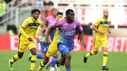 Milan-Verona, Musah sui social: “Buon fine settimana Milanisti” | FOTO
