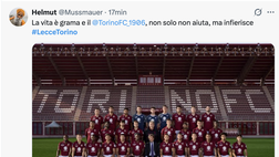 Lecce-Torino 2-1, le reazioni social: “La vita è grama e il Torino infierisce”