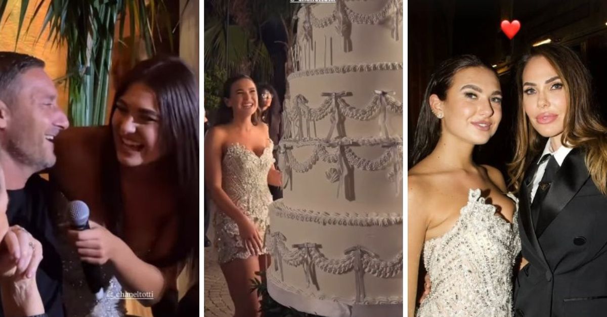 VIDEO / Mega party per i 18 anni di Chanel: ci sono Papà Totti e Mamma Ilary VIDEO / Mega party per i 18 anni di Chanel: ci sono Papà Totti e Mamma Ilary